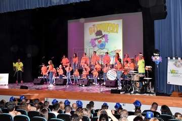 Gala de presentación de Los Biznietos de SaryManchez en Telde (Foto Francisco Javier Santana)